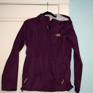 Barely worn North face rain jacket